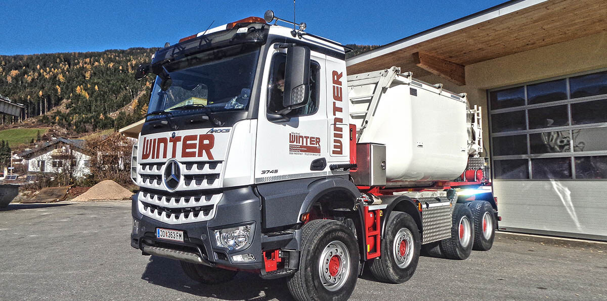 Schottererzeugung - Erdbewegung - Transporte - Winter Manfred Radstadt