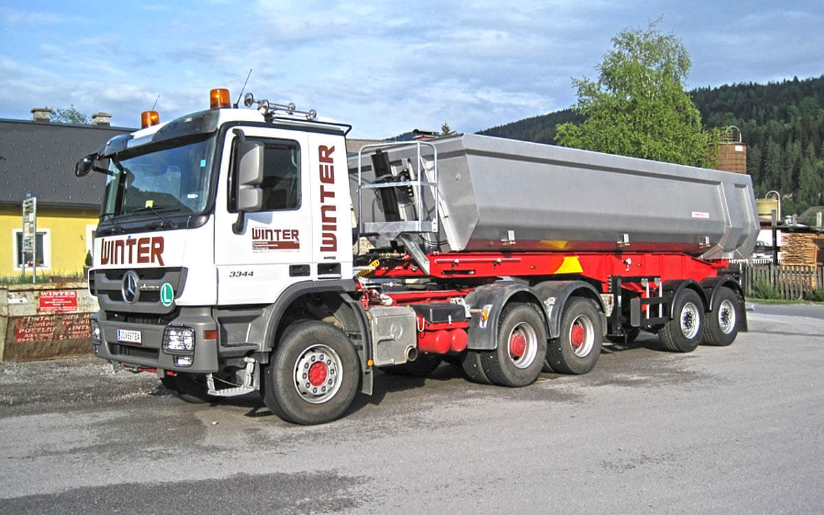 LKW - Transporte & Erdbewegung Winter in Radstadt - Pongau